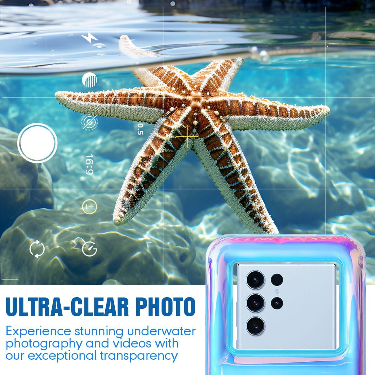 [Up to 10''] Waterproof Phone Pouch Floating, IPX8 Underwater Cell Phone Holder with Lanyard for iPhone 17 16 15 14 Pro Max, Galaxy S25 S24 S23 Ultra, Beach Cruise Ship Essentials Travel Must Haves - Image 7