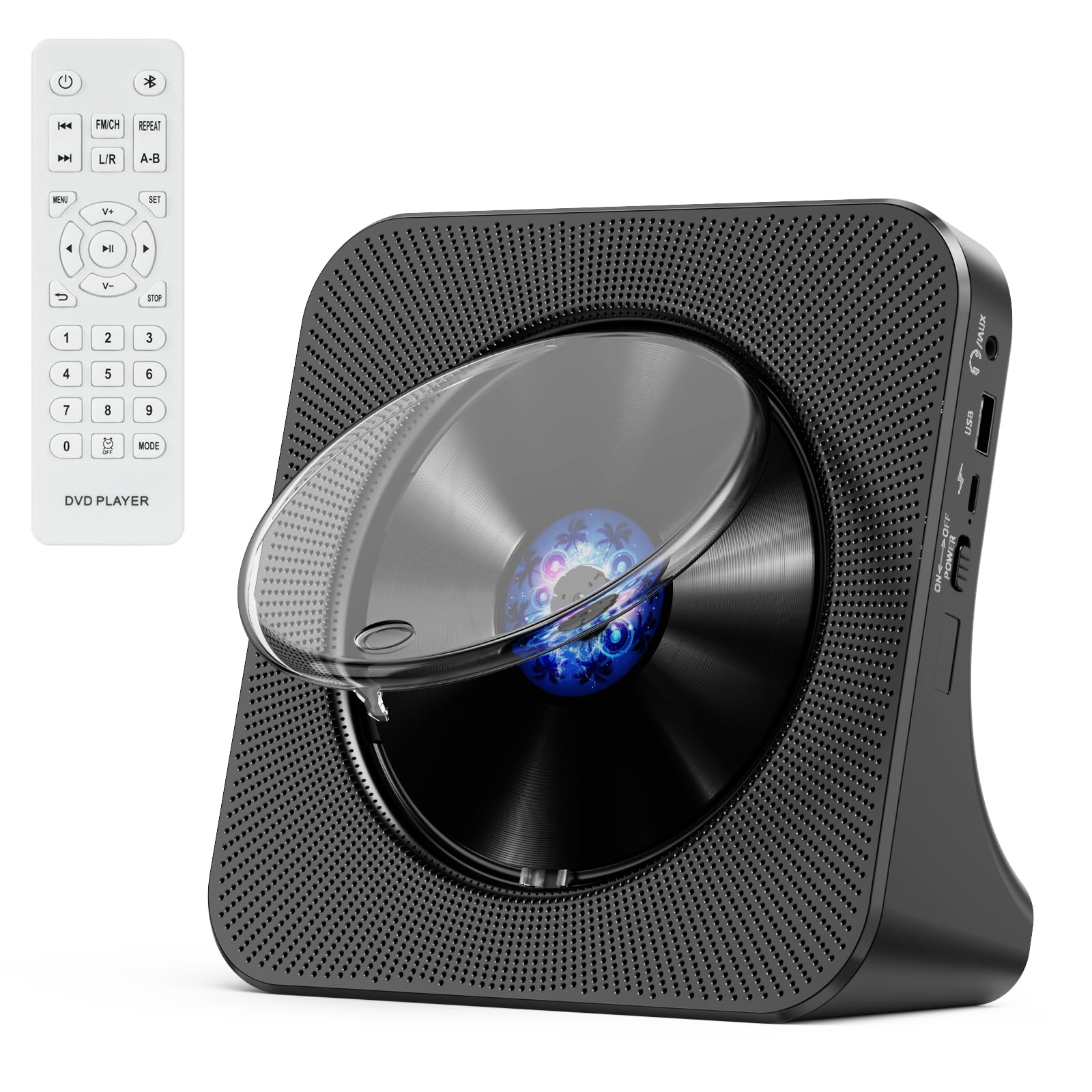 Amazon.co.jp: Gueray CDプレーヤー Bluetooth受信/送信 スピーカー 