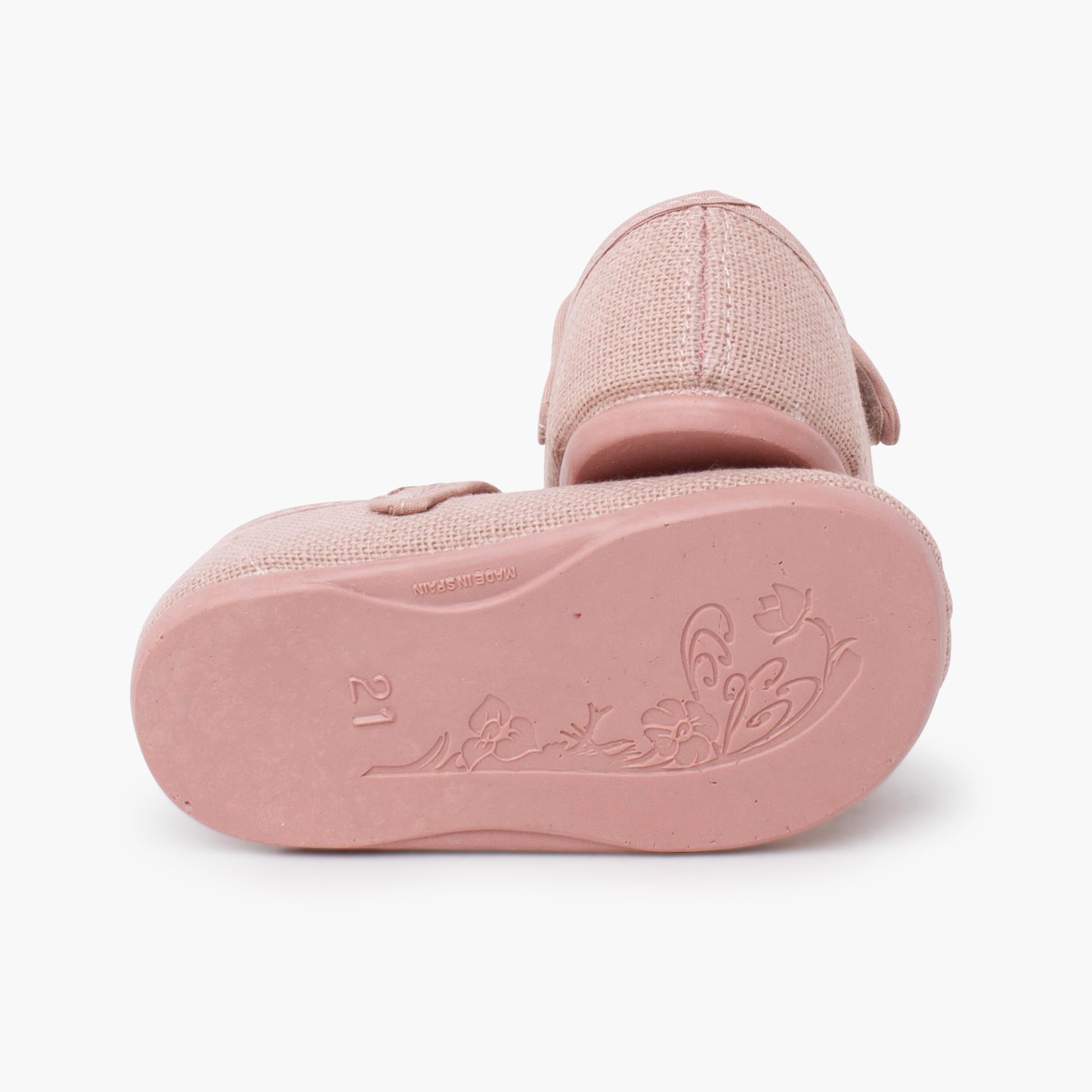 Pisamonas Ballerine con Cinturino Barefoot Lino Strappo