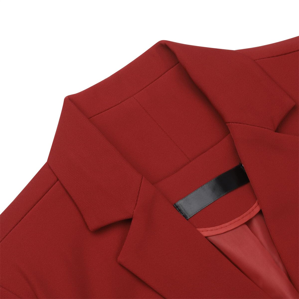 YUNCLOS Femme Blazer Veste de Costume Élégant à Manches Longues Travail Bureau Blazer Costume d'affaires