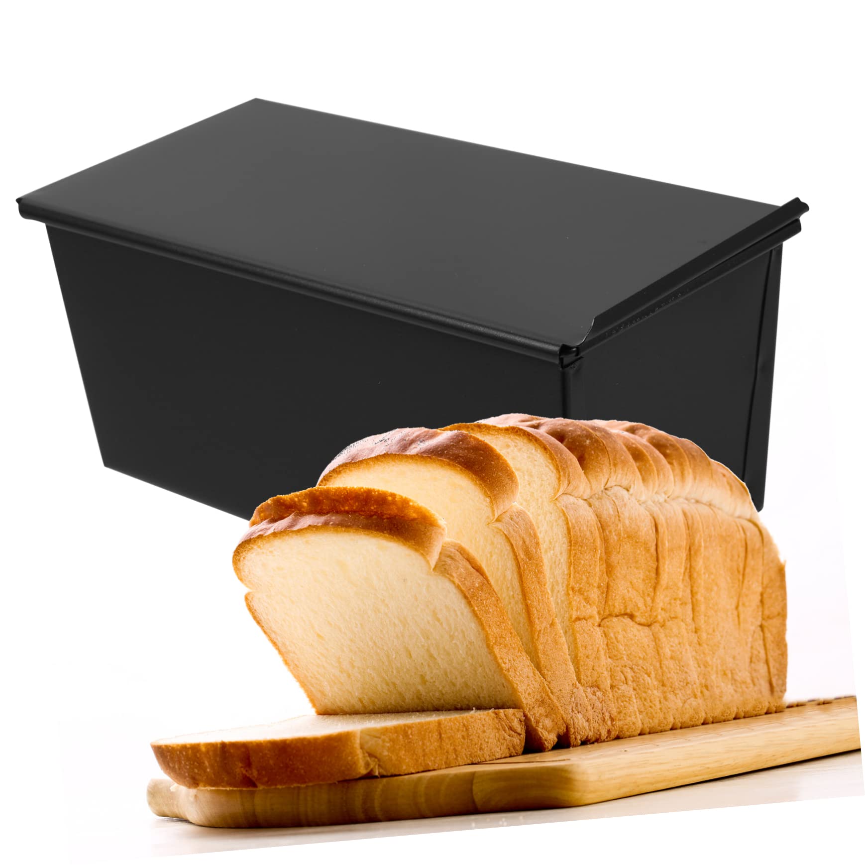 Caja Para Hacer Pan Molde Para Hornear Tostadas Tapa Acero Al Fácil De Usar