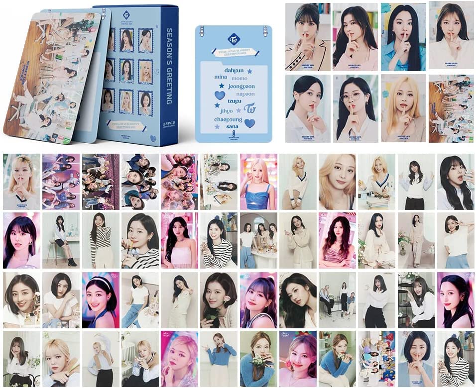 GUNBAK TWICE LOMO Cards TWICE 2023 Season's Greeting 2023 for Fans of Mini Photos TWICE Merch TWICE Photo Album for Daughter Friend
