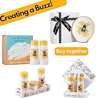 Vista 6 de Descansacucharas de Abeja de Miel Decoración de Cocina, Decoraciones de Abejorro Decoración de Panal - Soporte de Colmena Accesorios de Abeja