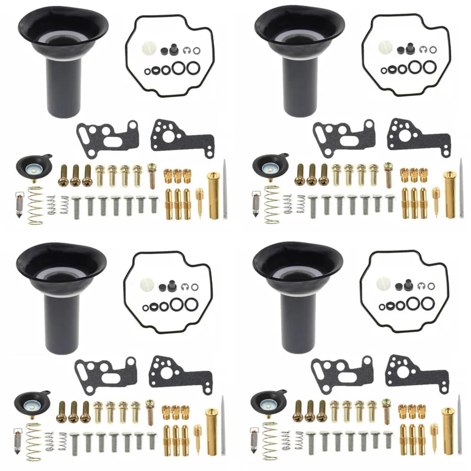 Kit Carburador Repuesto Kit Reparación Carburador Motocicleta Para Yamaha Para V-Max1200 1985-2000 Piezas De Reconstrucción De Diafragma De Émbolo Juego De Reparación De Carburador