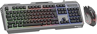 Zebronics Zeb-Transformer Gaming Keyboard and Mouse Combo (USB, Braided Cable) Price In India