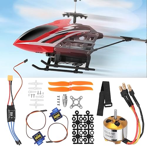 Miniatura 8 de VGEBY Conjunto de accesorios de aeronaves de control remoto, RC 2212 KV2200 Motor 6035 Hélice Servo 30A ESC Set Motor sin escobillas y Esc Motor sin
