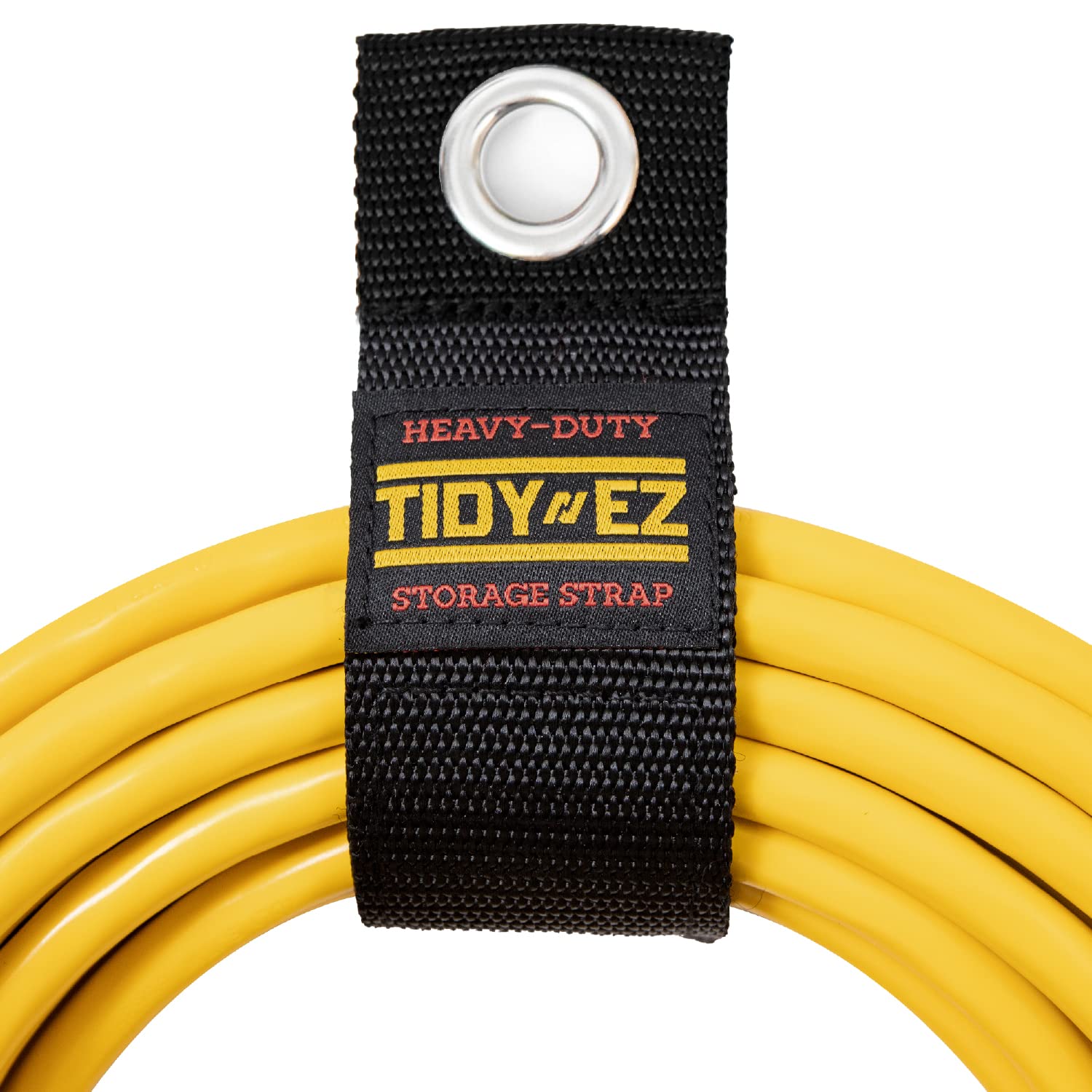 9 Pack Reusable Extension Cord Organizer Wraps - Heavy Duty Storage Straps for Cords, Hoses, Rope, Wires & Tools - Weatherproof Cord Straps for Wall Storage & Organization Indoors & Outdoors