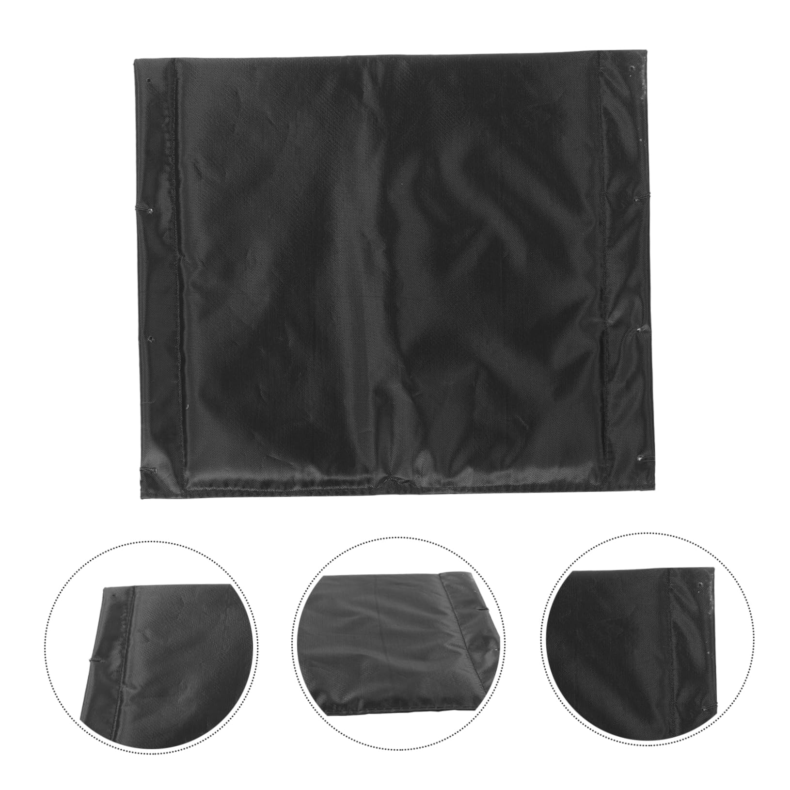 GRIRIW Wheelchair Cushion Stadium Seat Wheelchair Seat Cushion Gel Seat Cushion Square Chair Pads Cushion for Wheelchair Seats Wheelchair Accessories Scooter Carseat Oxford Cloth Black