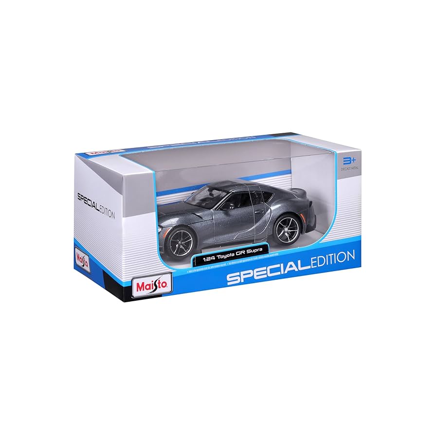 Amazon | Maisto 1/24 トヨタ スープラ GR 2021 MTグレイ 完成品