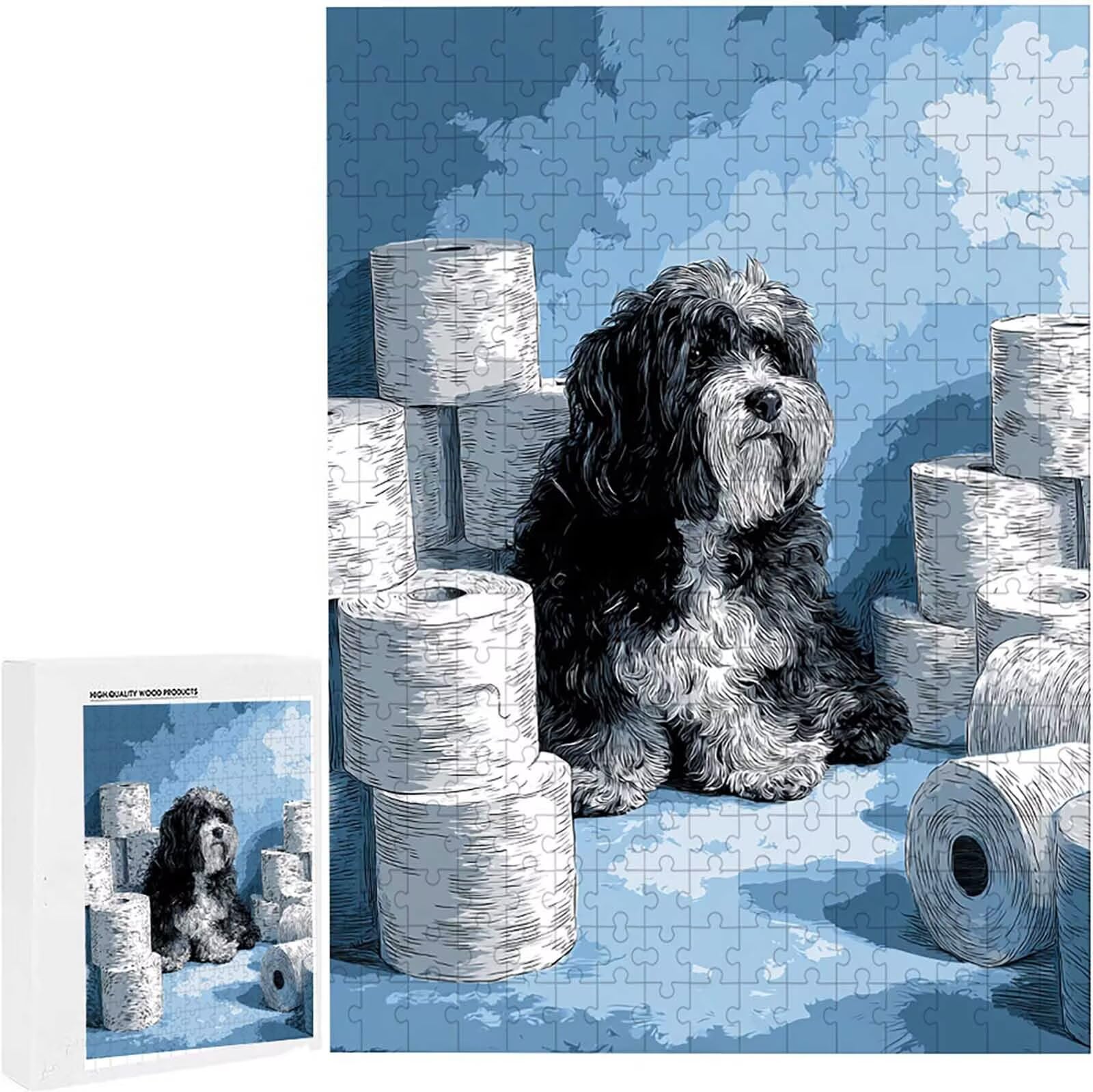 Puzzle 5000 sztuk Puzzle dla dorosłych 156x105cm Gra edukacyjna Puzzle dla dorosłych i dzieci od 14 lat, kreatywny prezent dla relaksu - PjY11348 P-6