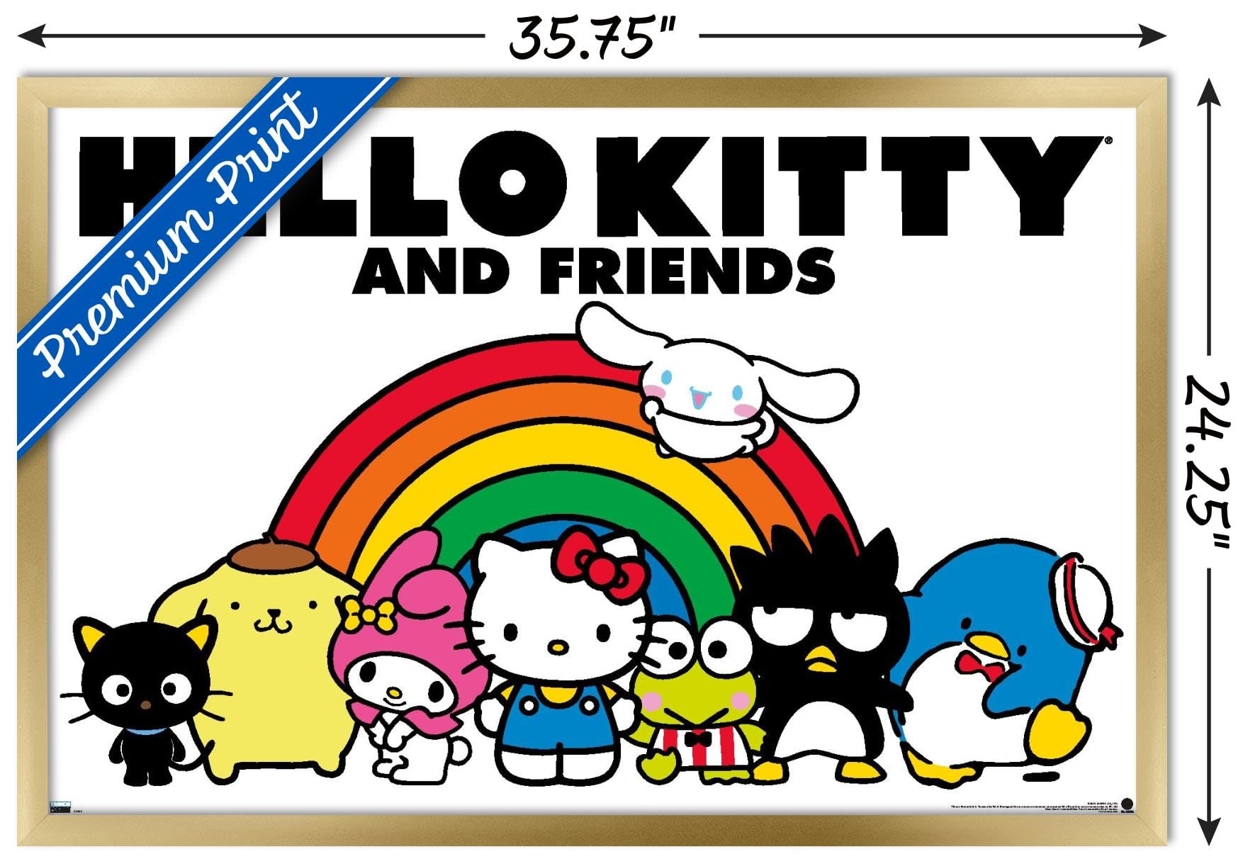 Amazon.com: Trends International Hello Kitty and Friends: 21 Core