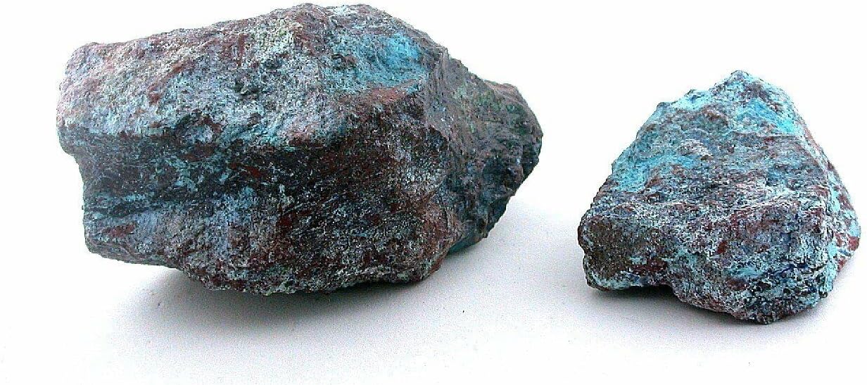 412 Gram 14.6 Oz 2 Sonoran Rare Shattukite Chrysocolla Azurite Silica Cab Rough