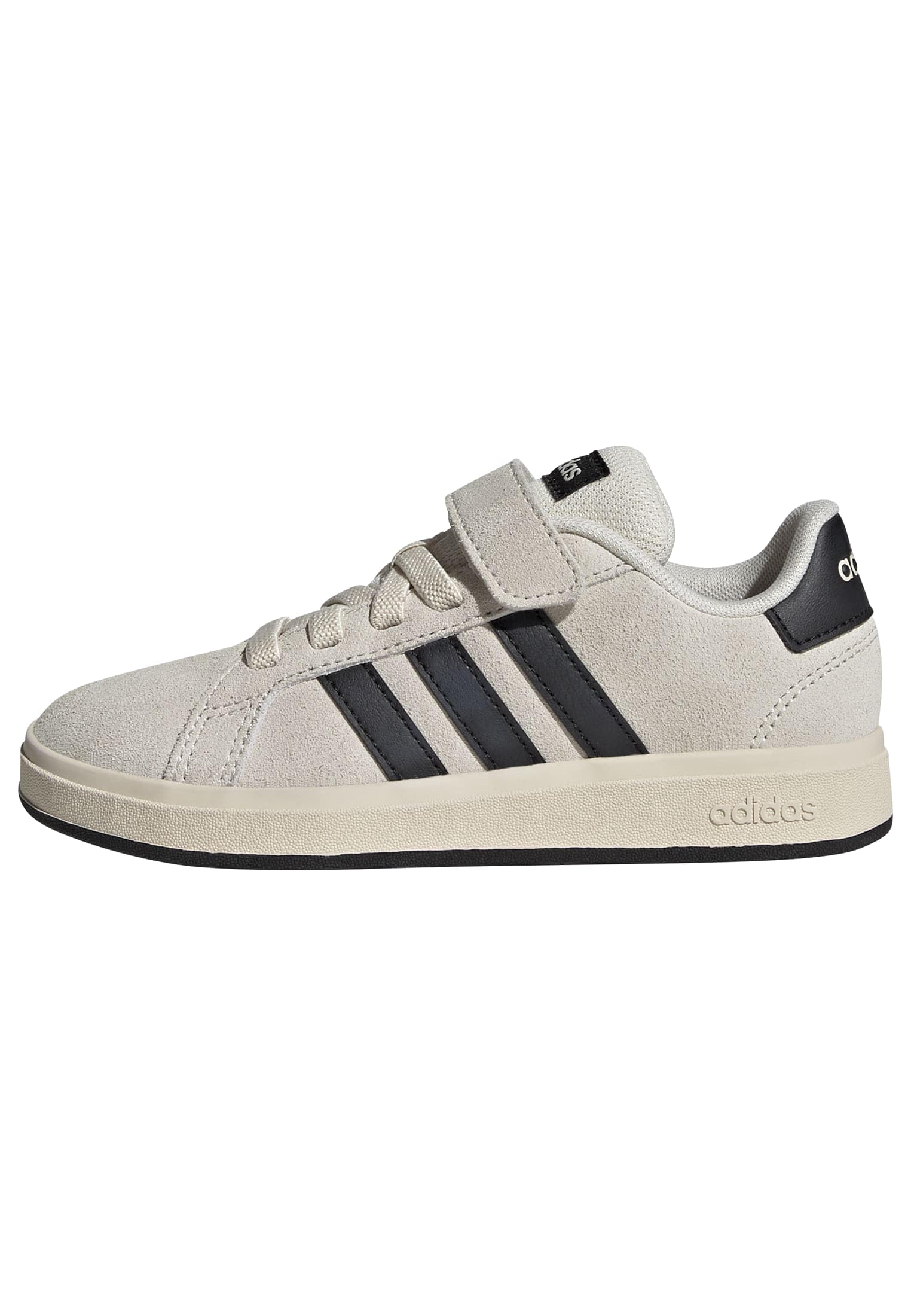 adidas Unisex Kids Grand Court 00S Children Shoes, Wonder White/Core Black/Wonder White, 13.5 UK Child