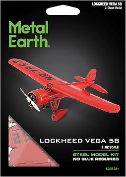 Metal Earth Lockheed Vega 5B Metal Model Kit Fascinations