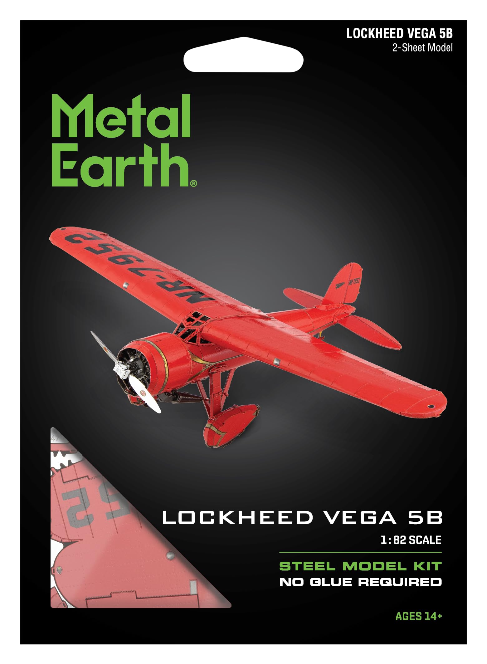 Metal Earth Lockheed Vega 5B Metal Model Kit Fascinations - Image 6