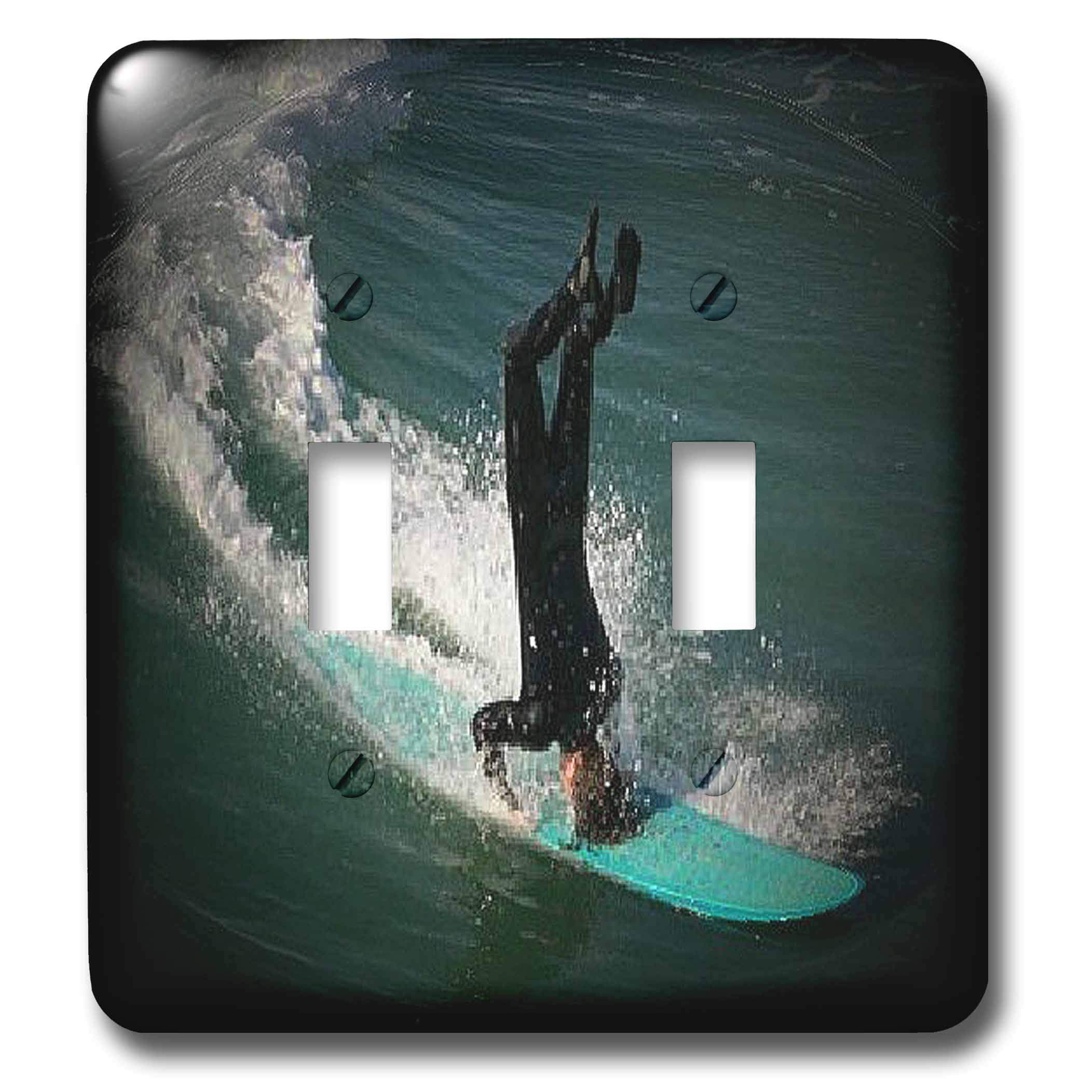 Interrupteur à baïonnette 3dRose LSP_26244_2 Huntington Beach multicolore