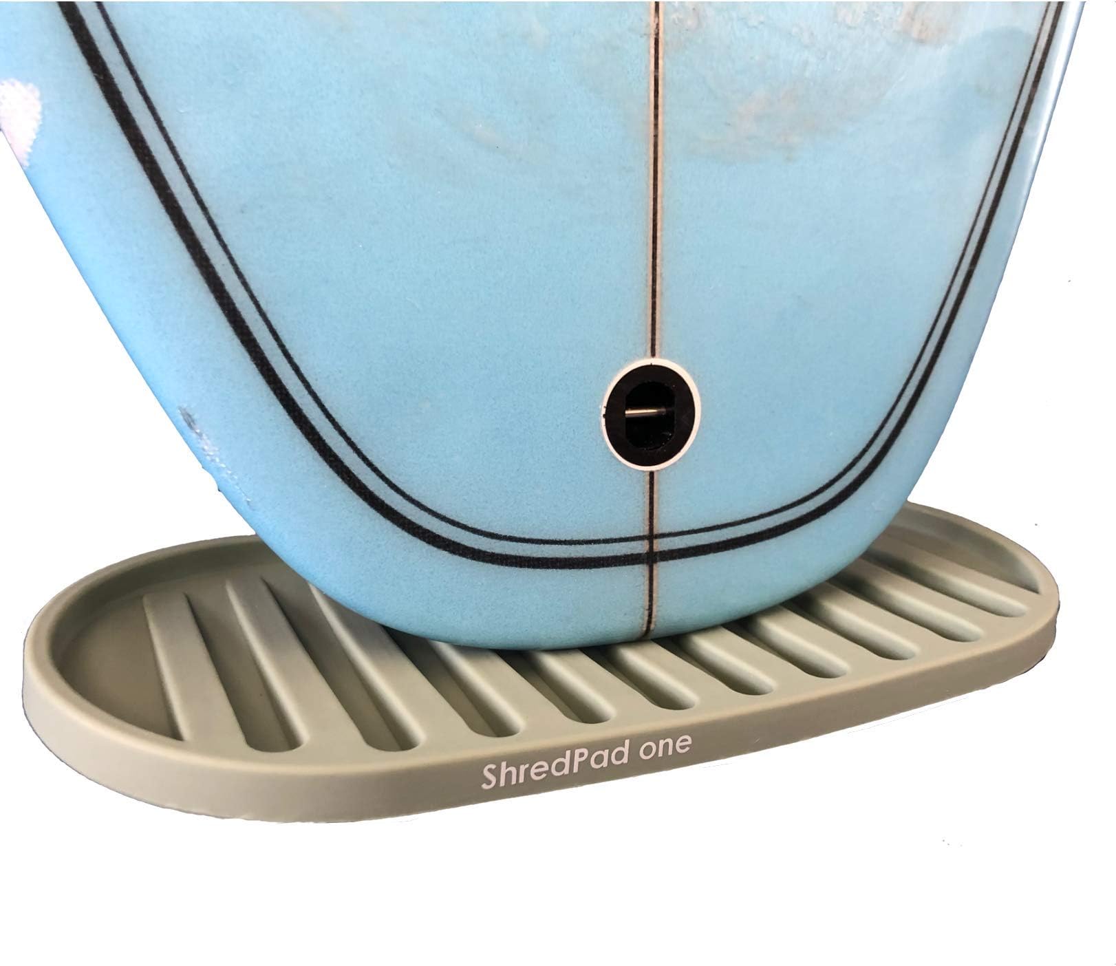 Snow Rack - Unique Snowboard/ski Vertical Wall Stand & mat (Gray)