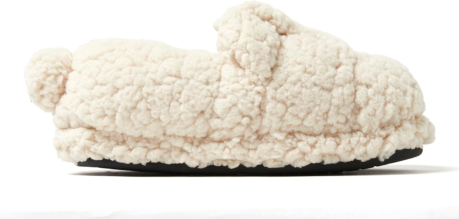 Dearfoams unisex-child Kids Toddlers Whimsical Animal Critter Washable Slipper - Image 3