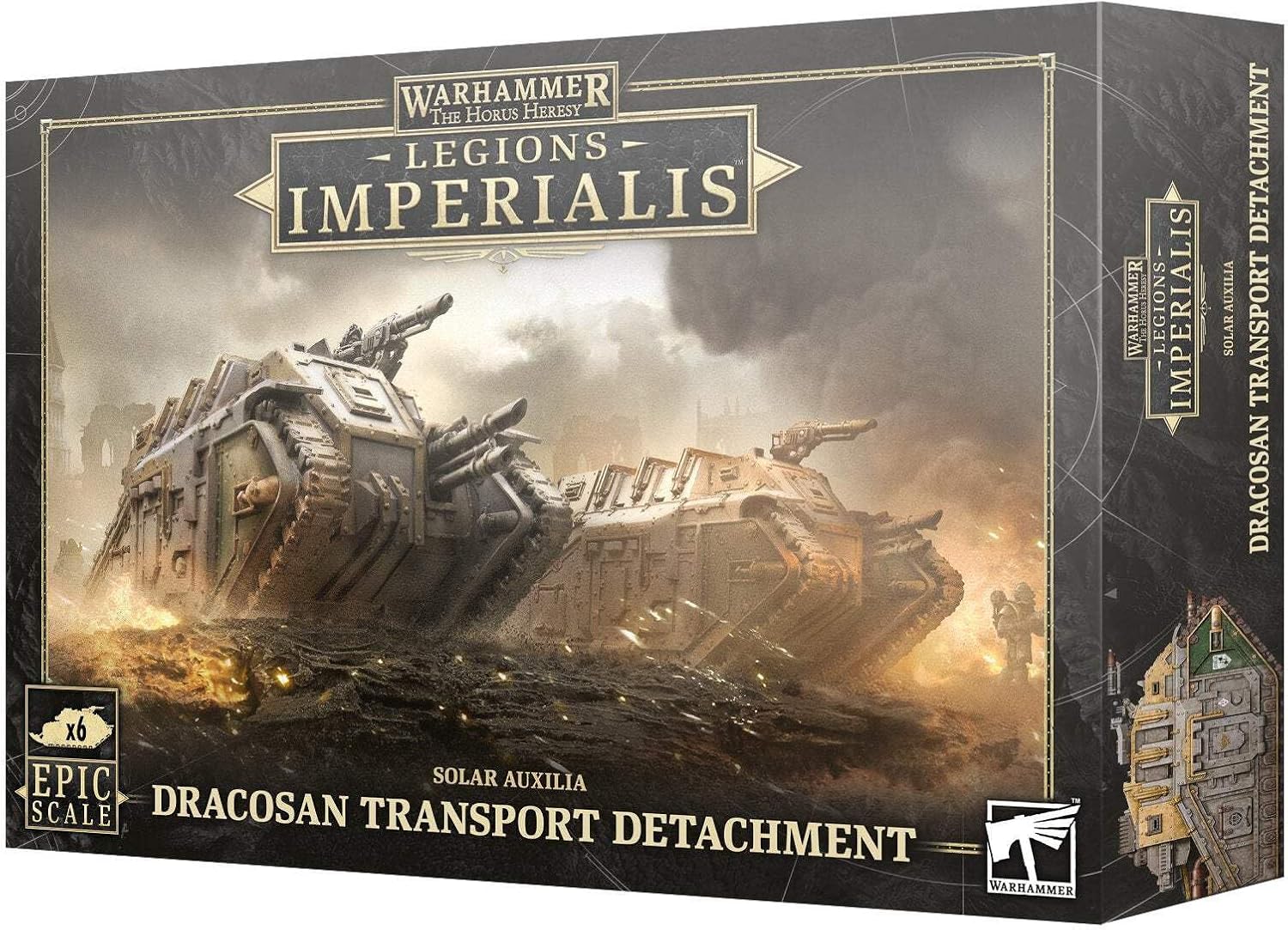 Warhammer Games Workshop Horus Heresy - Legions Imperialis - Solar Auxilia: Dracosans Transport Detachment [Epic Scale]