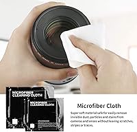 Vista 4 de Kit profesional de limpieza de cámara DSLR de KuuZuse con hisopos de limpieza APS-C, paños de microfibra, bolígrafo de limpieza de cámara