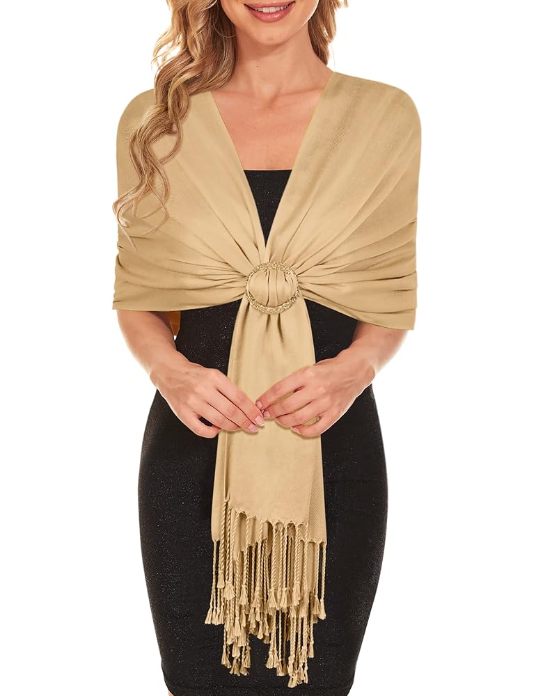 pashmina dorada