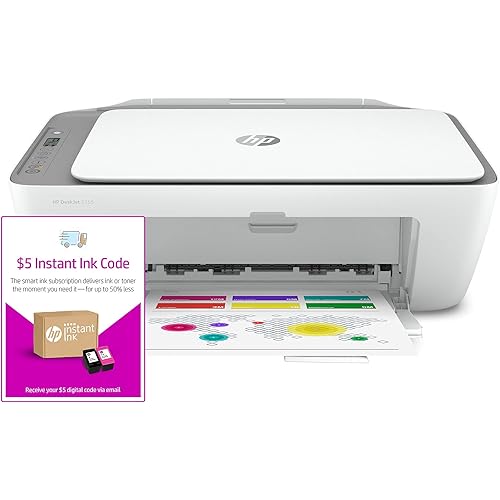 HP DeskJet 2755 All-in-One Printer (3XV17A) and Instant Ink $5 Prepaid Code