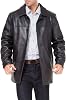 BGSD Men Samuel New Zealand Lambskin Leather Car Coat (Also available in Big and Tall and Short)