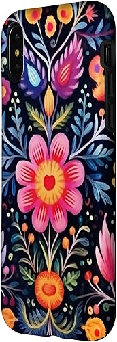 Miniatura 8 de Funda para iPhone 1212 Pro de arte popular mexicano bordado floral patrimonio otomi