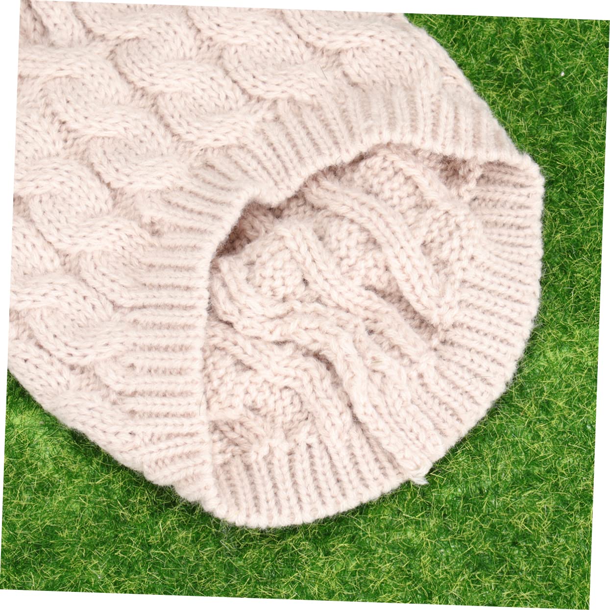 FOMIYES 3 Pz Maglione Natalizio Animale Domestico con Cappuccio Cappotto in Maglia per Cani Maglione Rosa Cappotto Rosa Natale Vestiti Panno per Cani da Festa Il Cane Capi di Abbigliamento