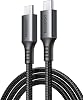 UGREEN USB C to USB-C Charger Cable 100W 5A Type C to C Fast Charging Compatible with MacBook ProAir, HP, Dell, iPad Pro 2025, iPhone Air1716 PlusProPro Max, Galaxy S25 0.5M