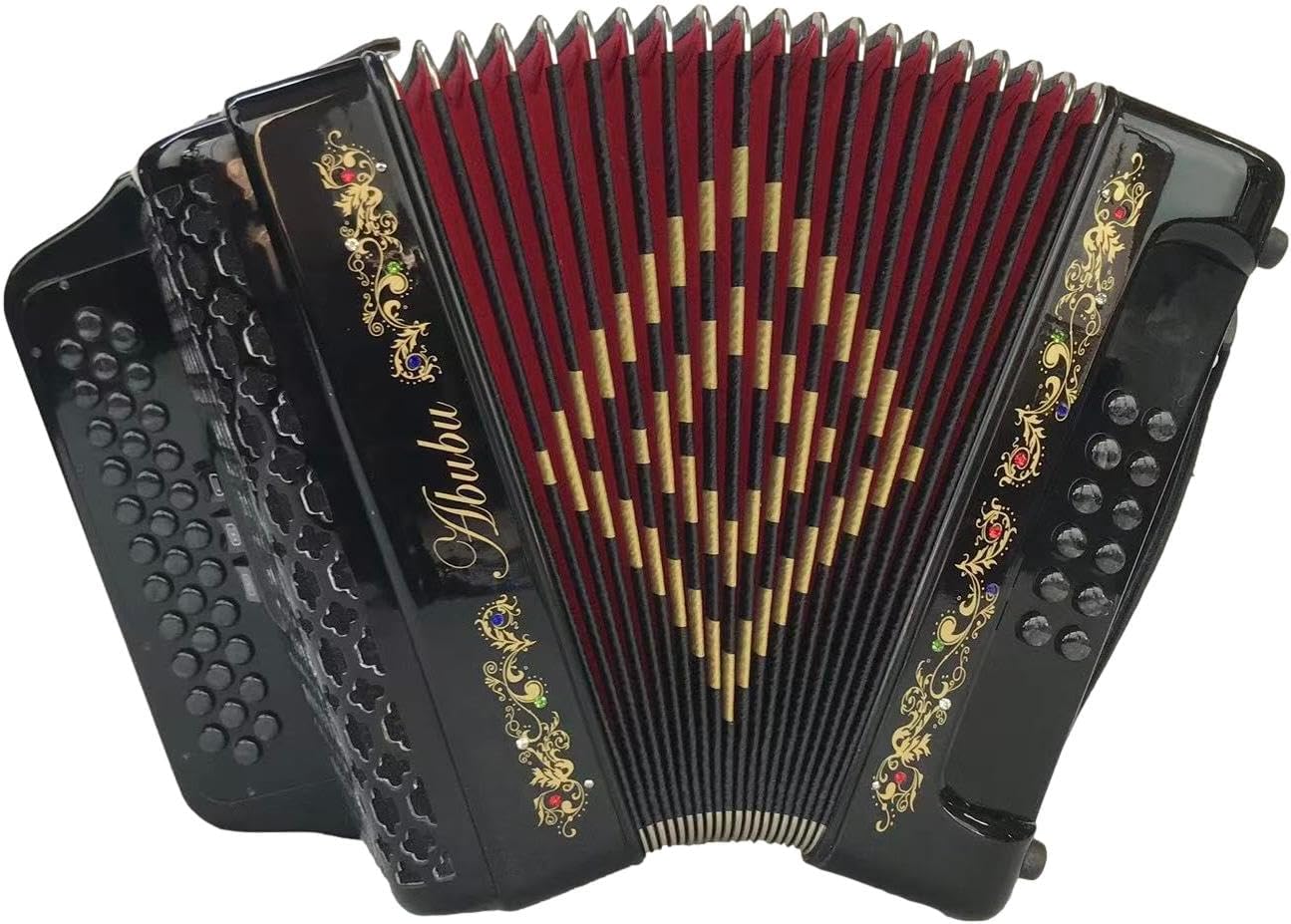 34-Key Accordion 3412 GCF (Black)