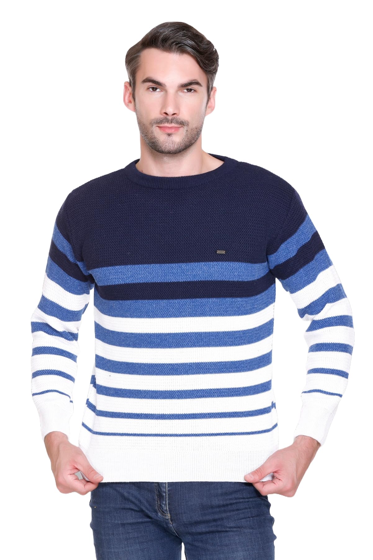 ewools Men's Winterwear Sweater || Woolen Self Cardigans Sweaters-picture-23