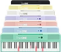 Vista 12 de The ONE Teclado inteligente COLOR 61 teclas iluminadas, piano eléctrico para principiantes con 256 tonos, 64 polifonía, luces LED integradas