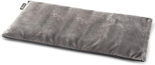 Miniatura 7 de Almohadilla térmica para microondas con funda lavable de 7 x 16 pulgadas, almohadilla térmica para microondas para cuello, hombros, calambres,