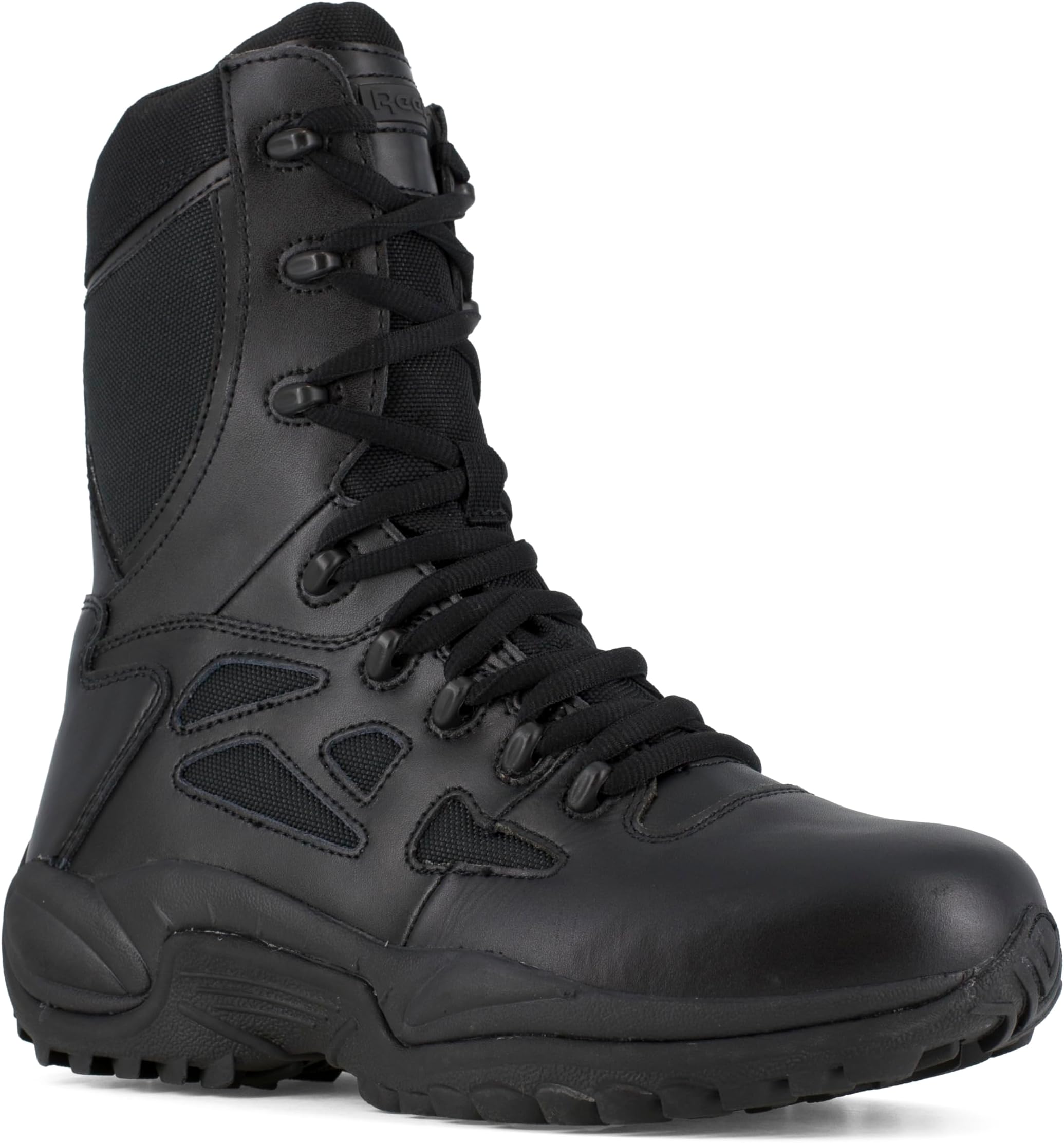 Mens Rapid Response Rb 8 Inch Soft Toe Eh Work Safety Shoes Casual - Black