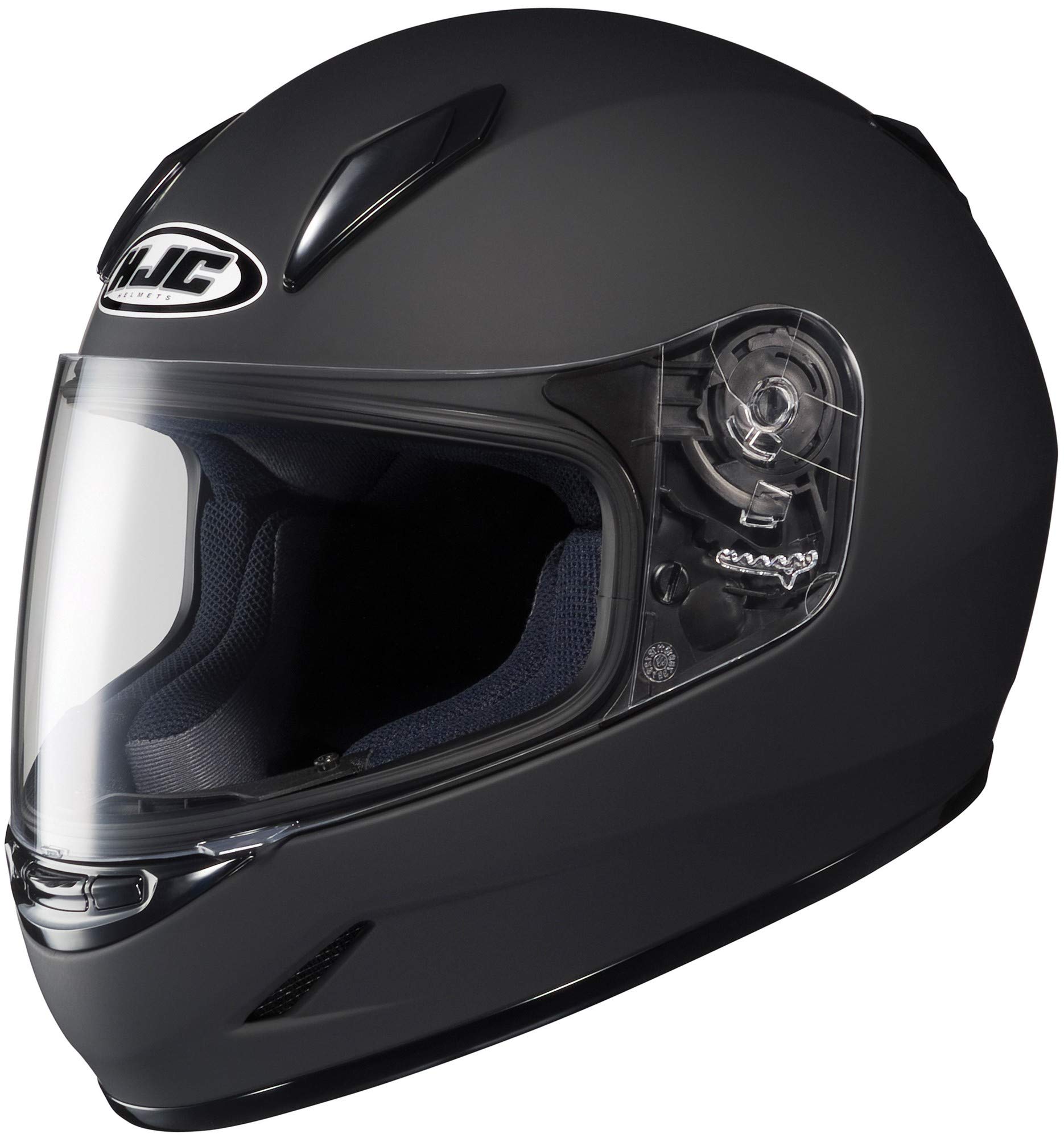 HJC CL-Y Youth Motorcycle Helmet (Matte Black, Medium)