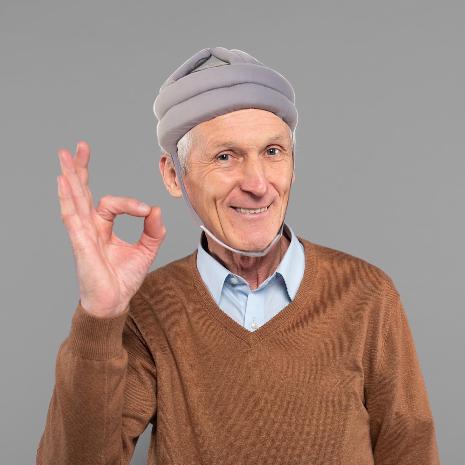 Protection De La Tête pour Personnes Âgées, Casque De Protection Épais Et Doux, Casque De Protection pour Personnes Âgées, Confortable De La Tête pour Les Personnes