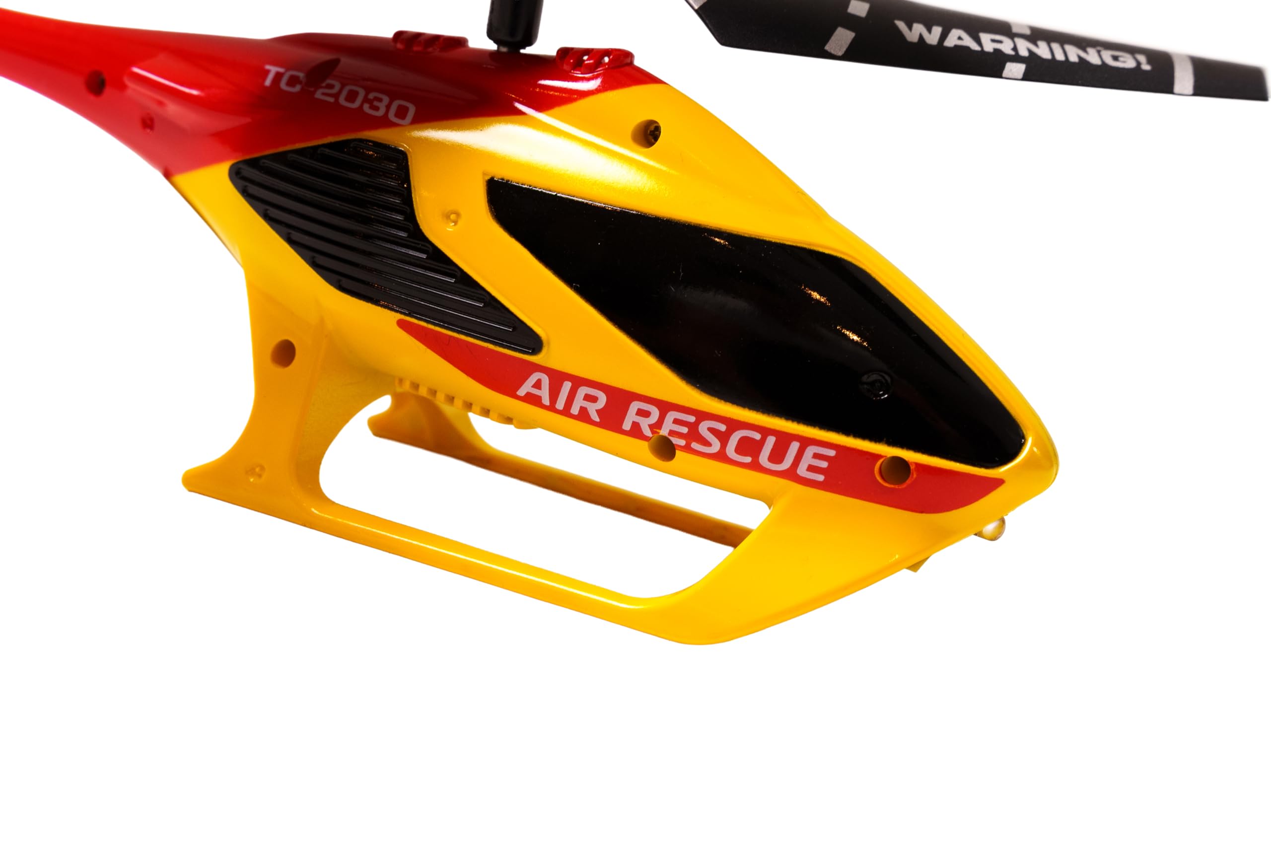 Carson Cyber Copter Rescue 2.4GHz 100% RTF – Elicottero, per principianti, RC Heli, giocattolo radiocomandato, telecomandato