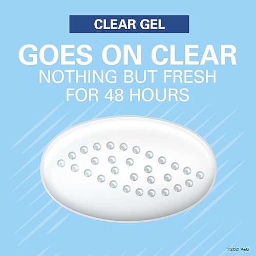 Miniatura 2 de Secret Desodorante antitranspirante para mujer aroma a polvo protector gel transparente Outlast Xtend 26 onzas paquete de 6 el embalaje puede variar