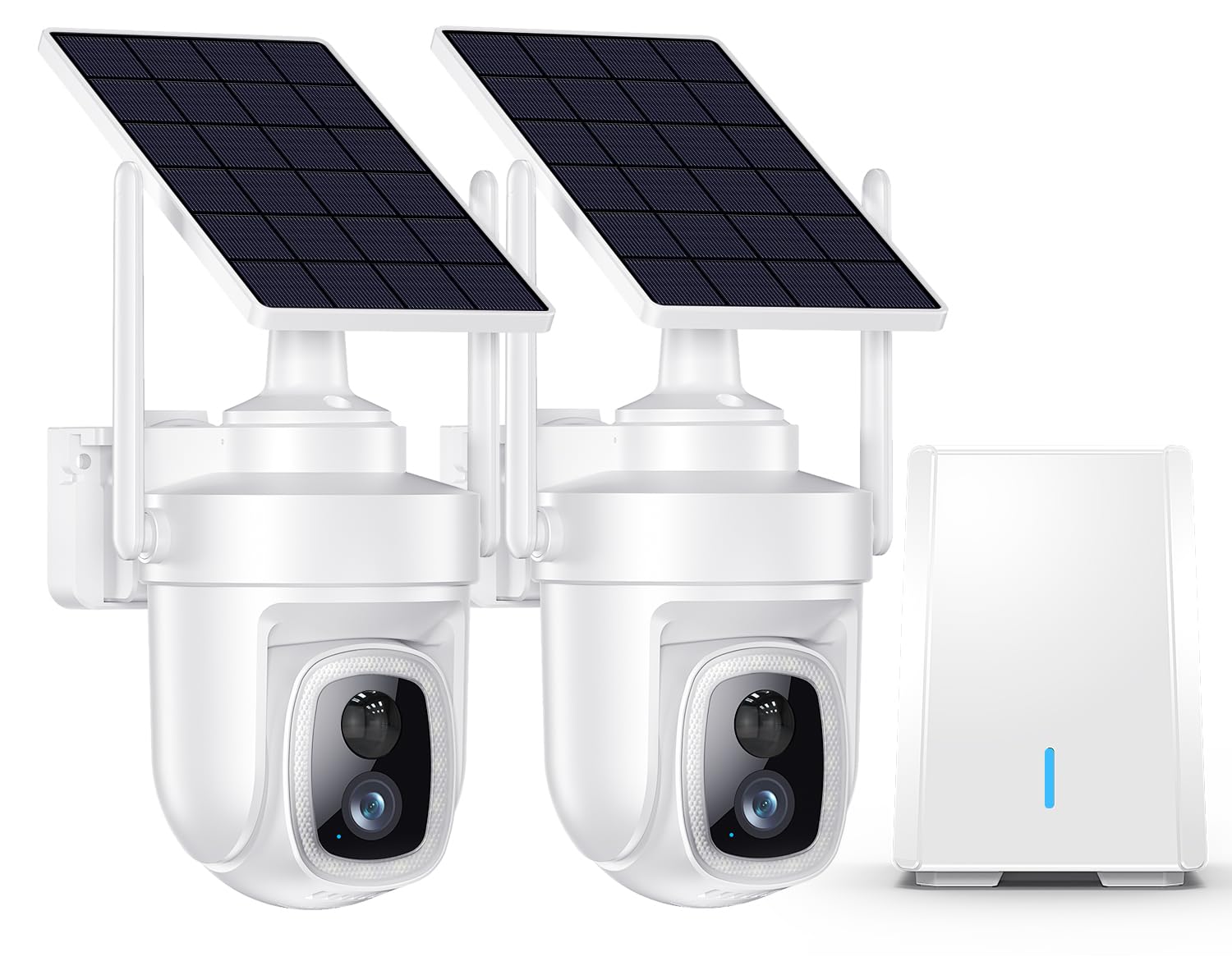 Fociey 4K Security Cameras Wireless Outdoor 2-Cam Kit