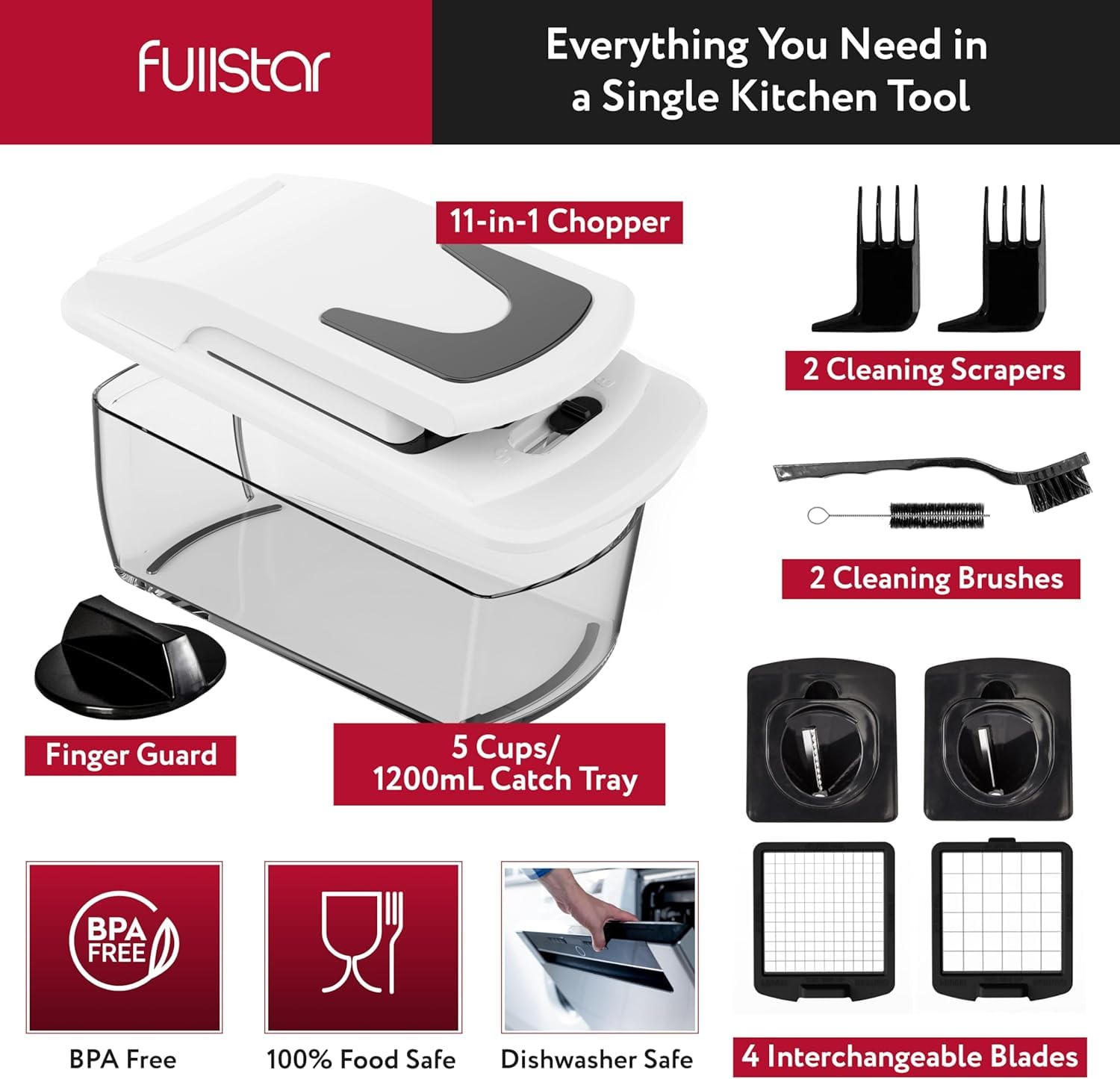 Amazon.com: fullstar Bundle: Chopper And Mandoline: Home & Kitchen