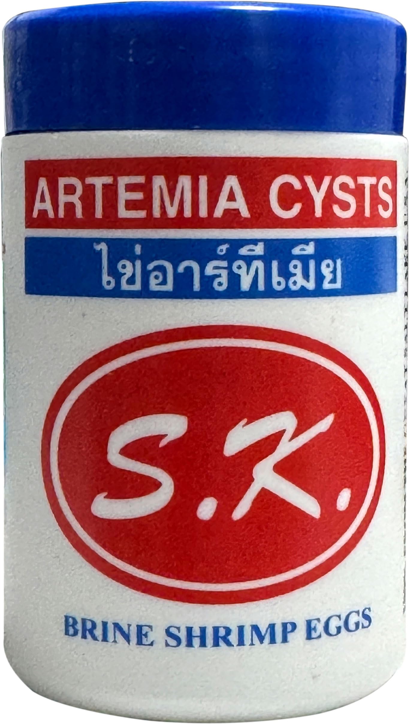 S.K. Brine Shrimp Artemia Eggs - 50g 95% HATCH RATE by S & K