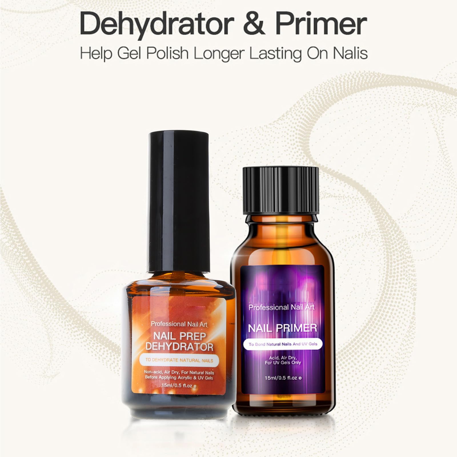 XEGZLH 15ml Prep Dehydrator Dehydrate Primer Coat Balancing Dehydration Desiccant Polish Manicure Accessories