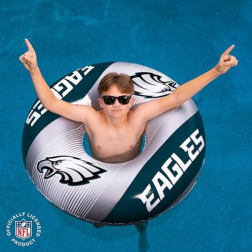 Miniatura 2 de BigMouth 36 Inflatable Pool Floats Officially Licensed NFL Fan Gear Merchandise Inner Tube for Adults and Teens