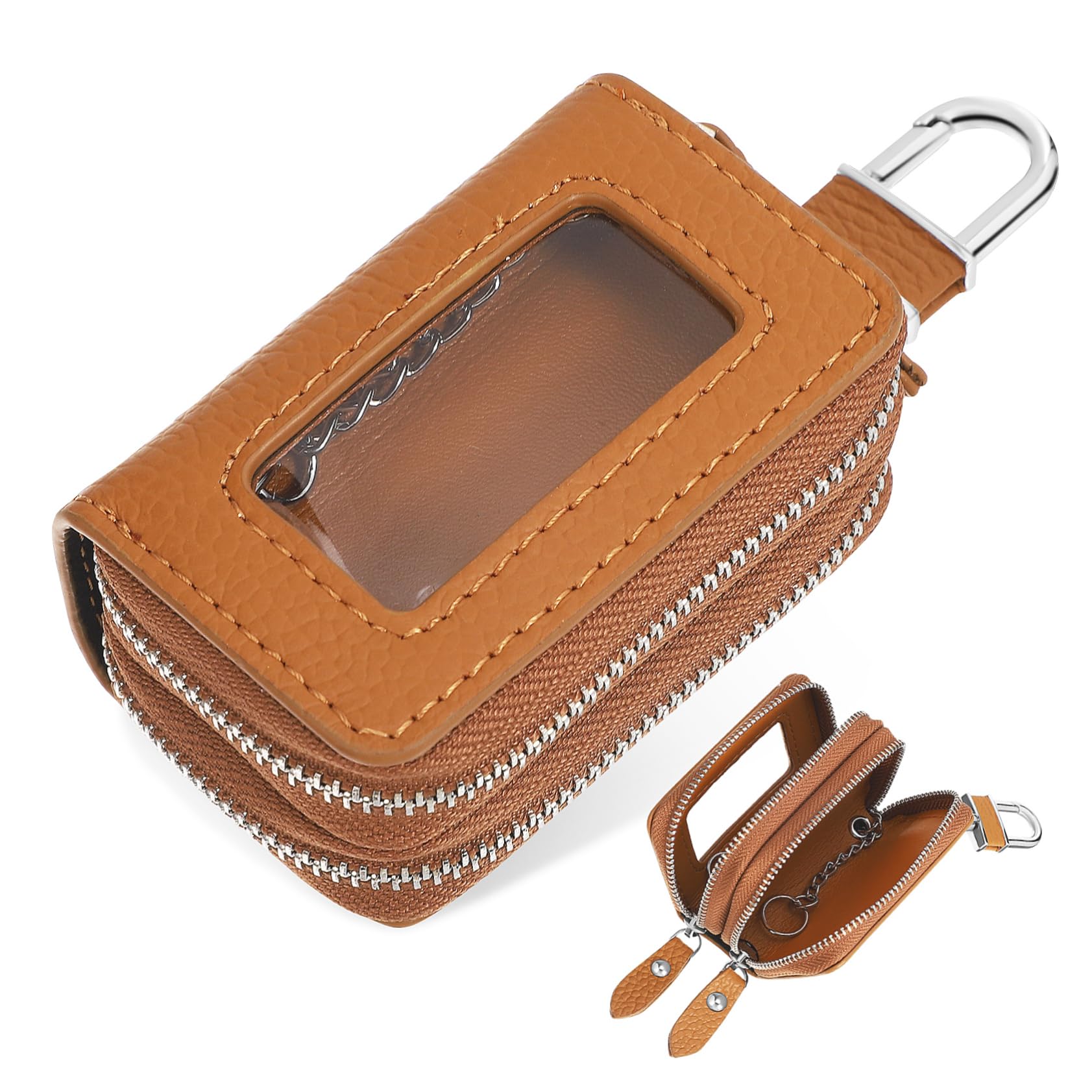 PartyKindom 4 Stück Autoschlüssel Tasche Schlüsselschutz Tasche Schlüsseletui Für Autoschlüssel Autoschlüsselhalter Kleine Schlüsseltasche Schlüsselanhänger Schutz Schlüsselanhänger
