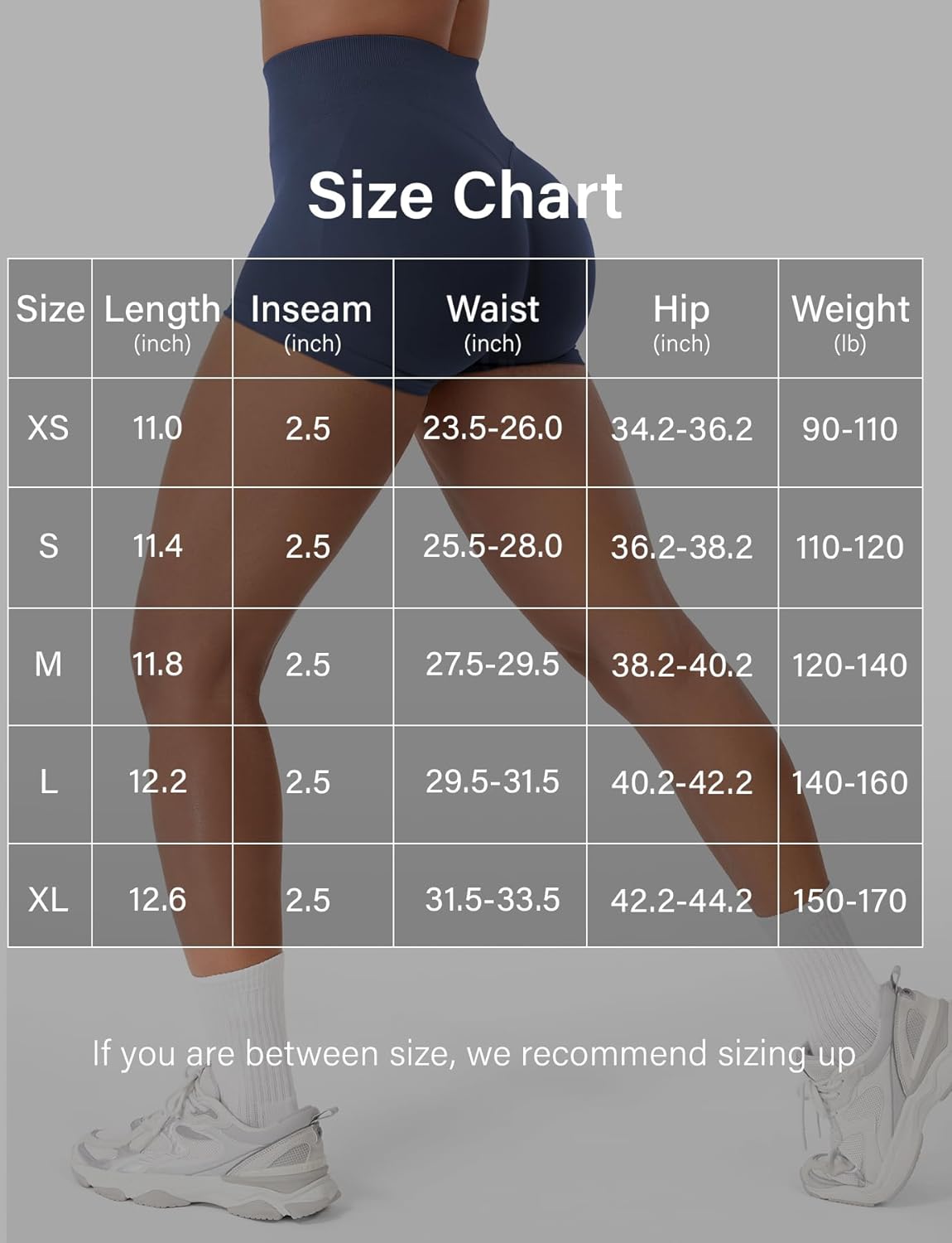 VOYJOY Women Workout Impact Shorts 2.5"/ 3.6"/ 4.5"/ 6" Scrunch Butt Lifting Gym Seamless Booty Biker Shorts - Image 6