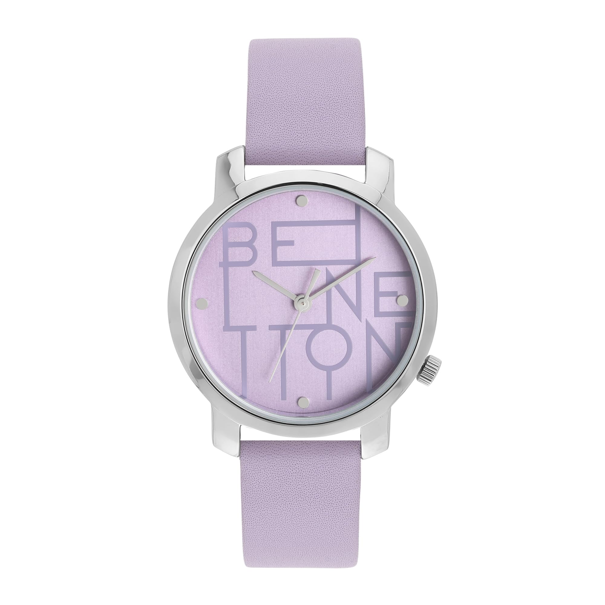 UNITED COLORS OF BENETTON Women Lavender Round Brass Dial Analogue Watch- UWUCL0705 (B0CP88HZ5N) Amazon Price History, Amazon Price Tracker