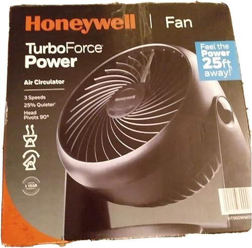 Nuevo ventilador Honeywell Turboforce Ht-900 portátil de escritorio de aire para mesa, pequeño piso fresco