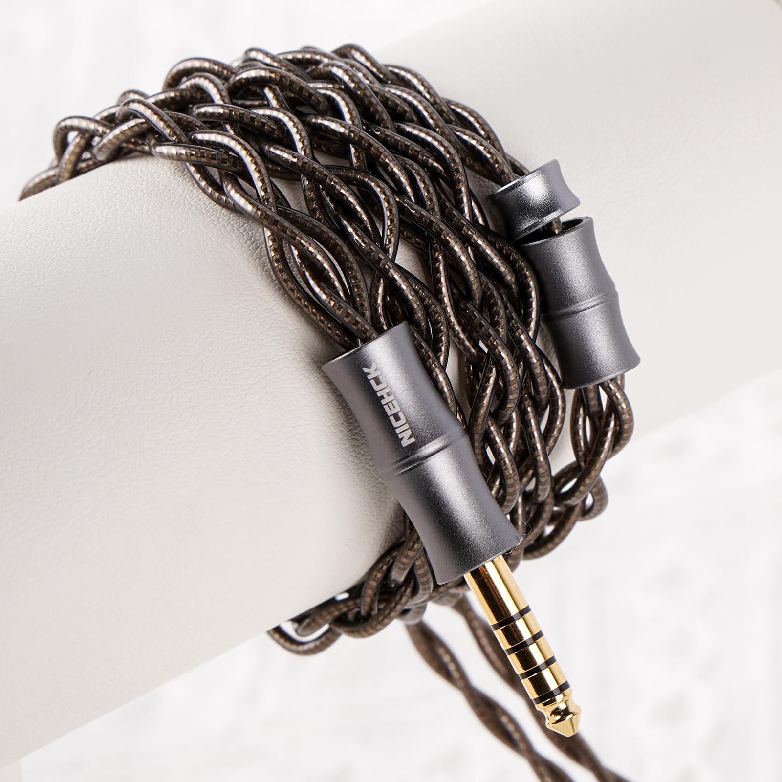 Amazon | NICEHCK DuskSky 3.5mm IEMケーブル 0.78mm 2ピン 6N ピュア