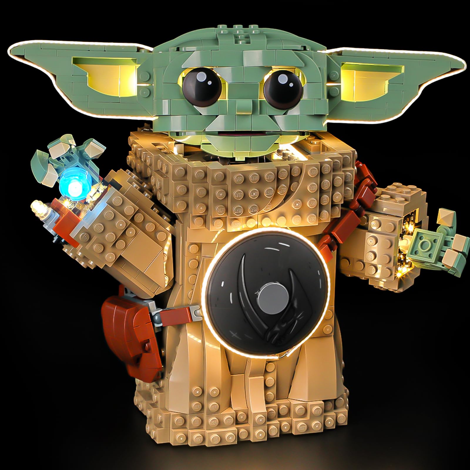 BRIKSMAX 2.0 Light Kit Compatible with Lego Star Wars Grogu (Mandalorian Apprentice) 75446 Building Sets - Original LED Lighting Kits (Accessories Only) for Display, Gifts & Collectors